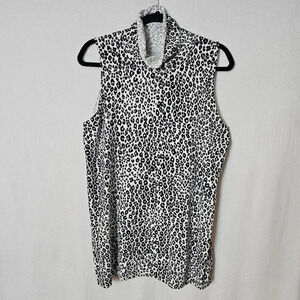 Chico's ZENERGY sleeveless‎ high neck  top